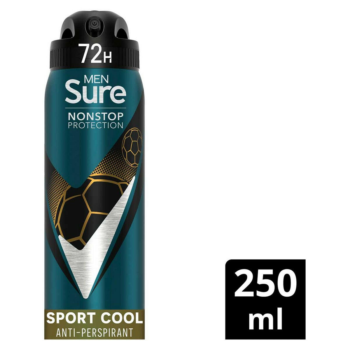 Sure Men Sport Cool Nonstop Protection Anti-perspirant Deodorant Aerosol 250ml GOODS Boots