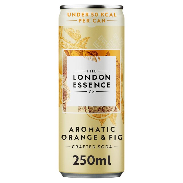 London Essence Co. Orange & Fig Crafted Soda 250ml - McGrocer