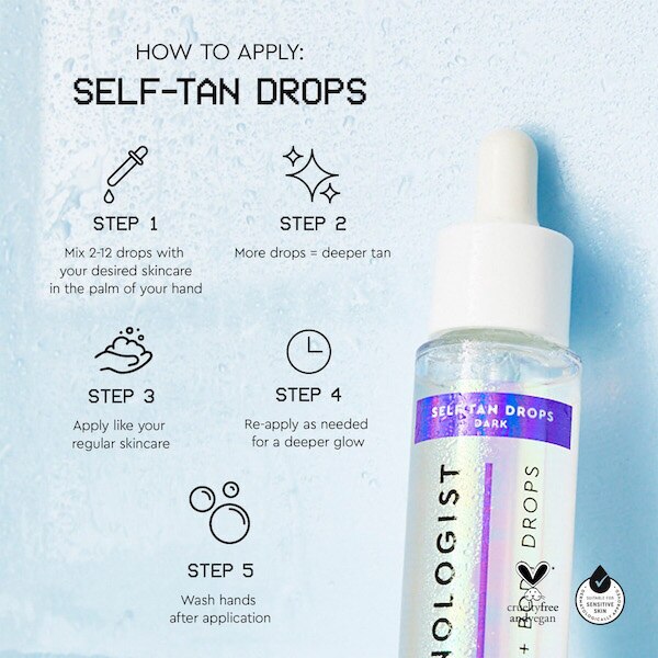 Tanologist Self Tan Drops Light GOODS Superdrug