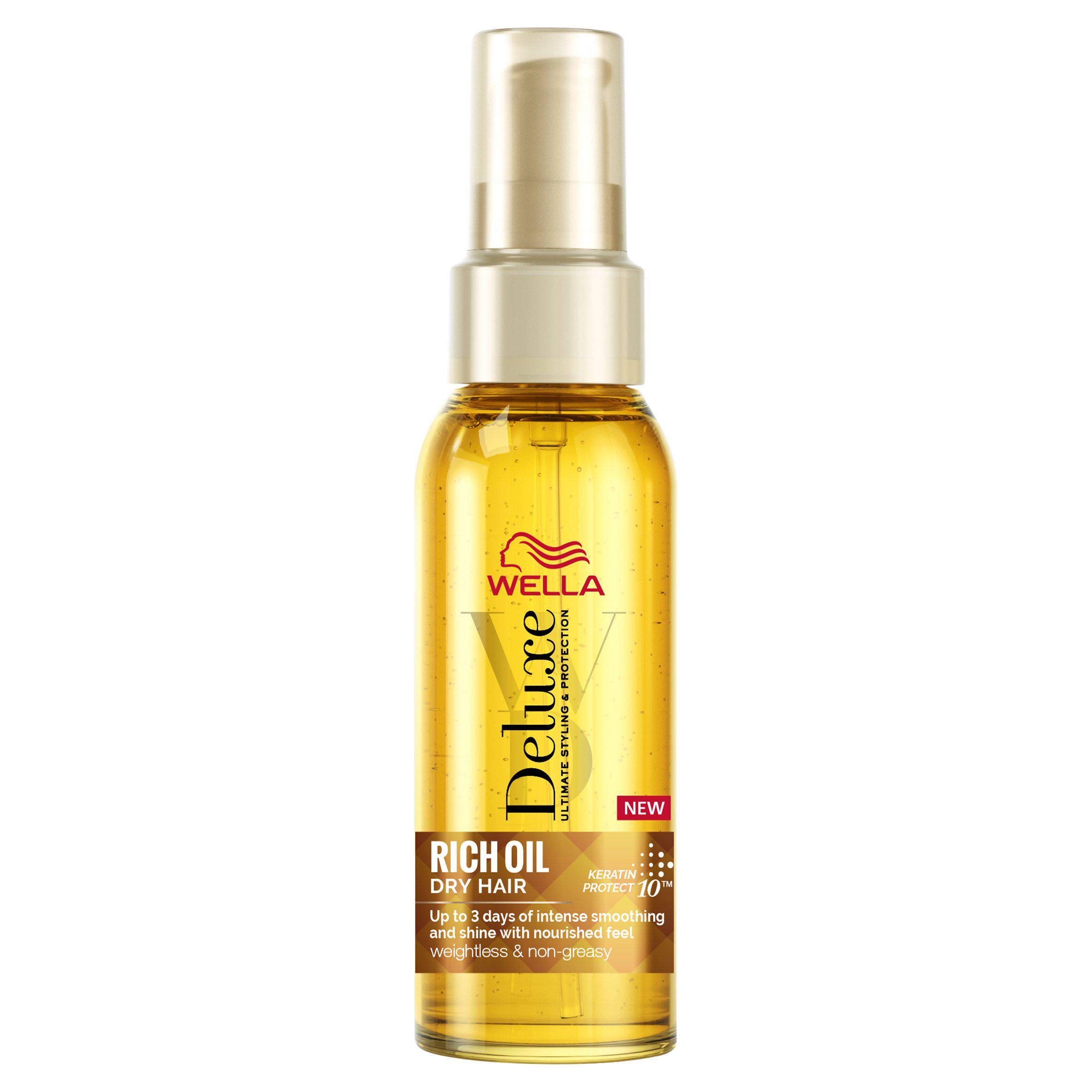 Wella Deluxe Rich Oil Dry Hair 100ml GOODS Sainsburys