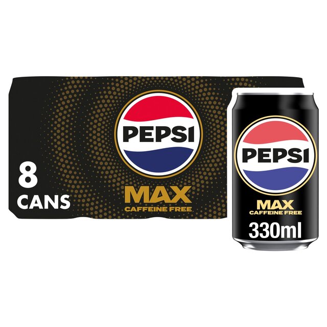 Pepsi Max Caffeine Free 8 x 330ml - McGrocer