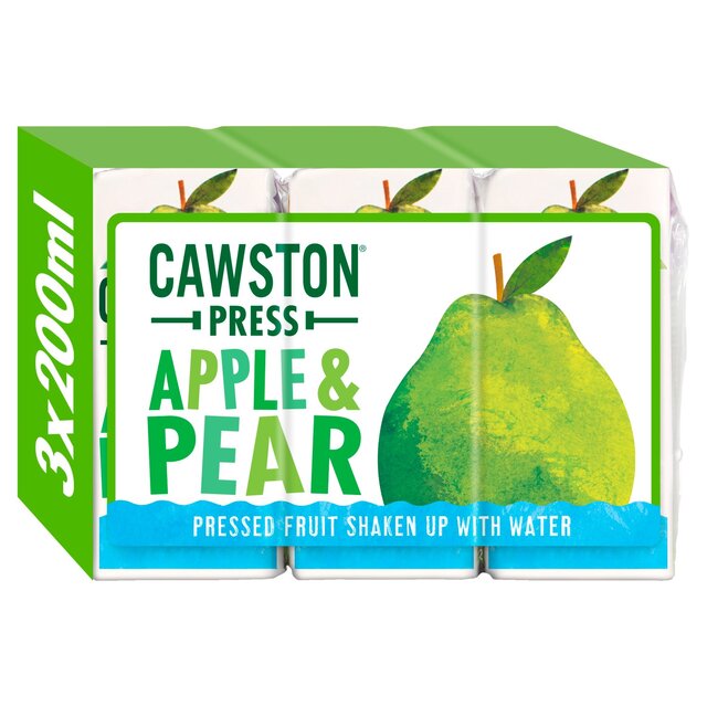 Cawston Press Kids Blend Apple & Pear Juice 3 x 200ml - McGrocer