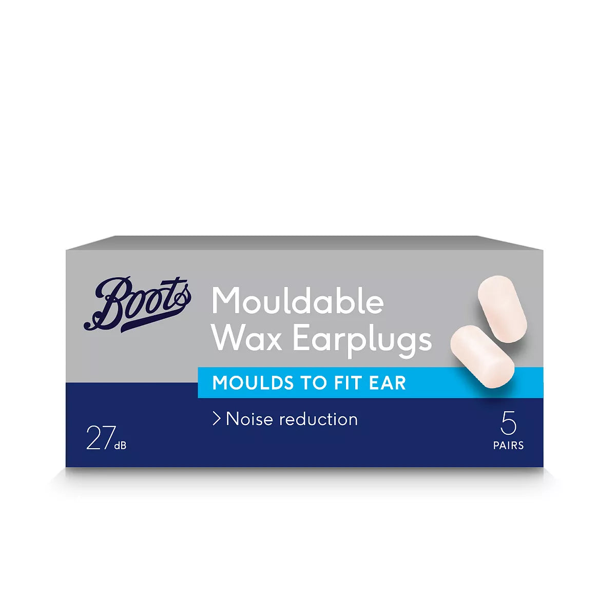 Boots Mouldable Wax Earplugs - 5 Pairs - McGrocer