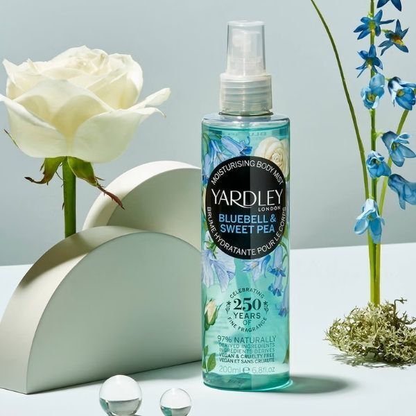 Yardley Bluebell & Sweetpea Fragrance Mist 200ml GOODS Superdrug