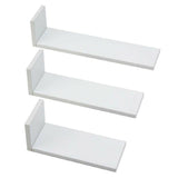 Tutti Bambini Rio Set of Three L-Shaped Wall Shelves - White GOODS Boots