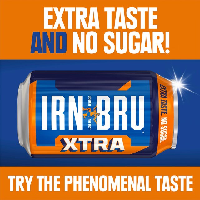 IRN-BRU Xtra 8 x 330ml - McGrocer