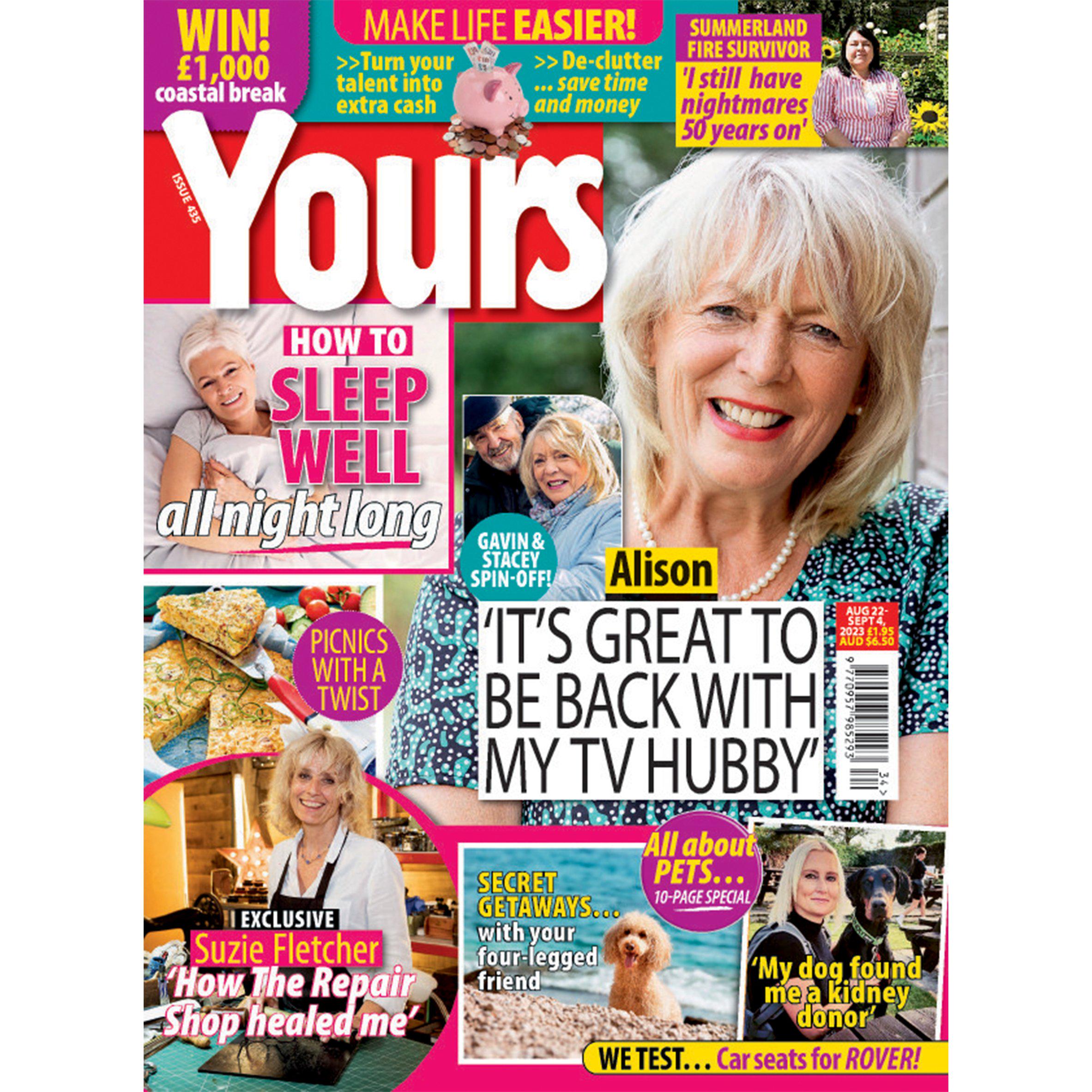 Yours Magazine GOODS Sainsburys