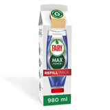 Fairy Max Power Antibac Eucalyptus Washing Up Liquid 980ml