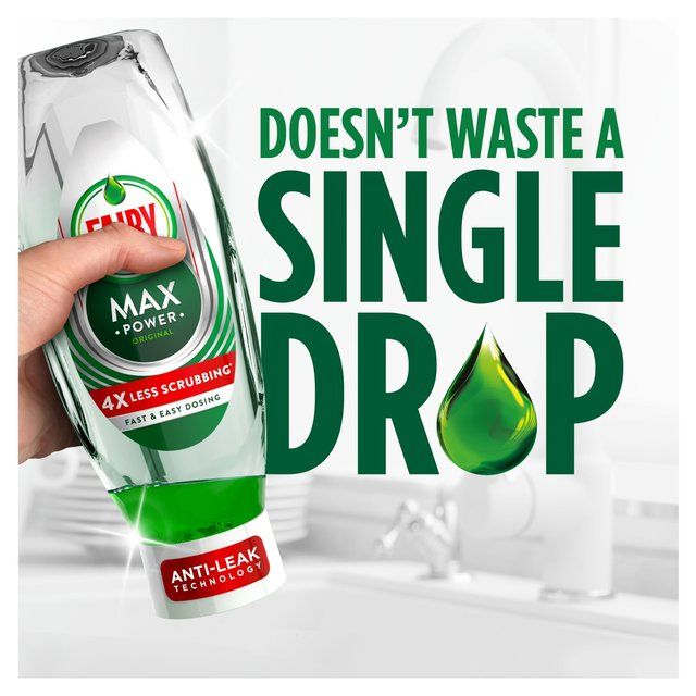 Fairy Max Power Cherry Blossom Washing Up Liquid 640ml