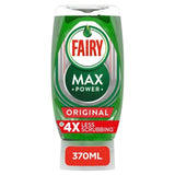 Fairy Max Power Original Washing Up Liquid 370ml