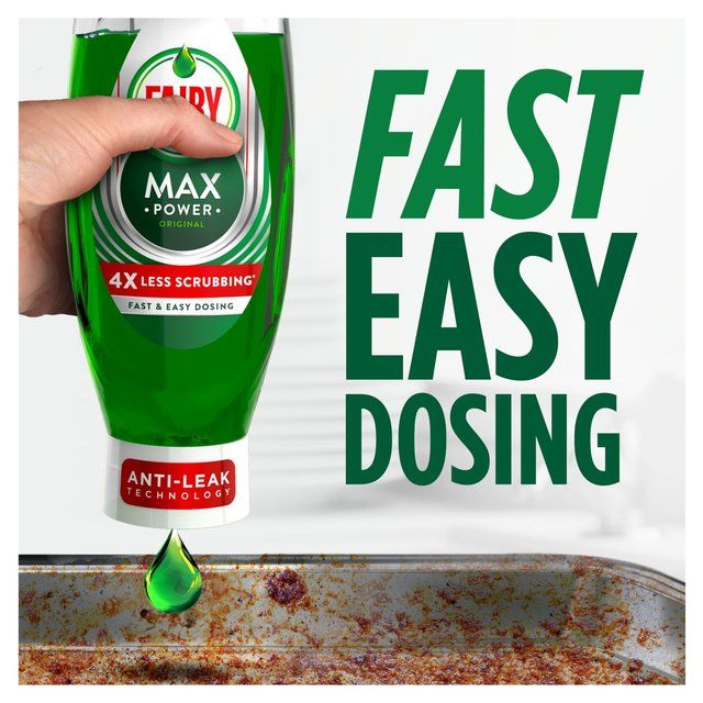 Fairy Max Power Original Washing Up Liquid 370ml