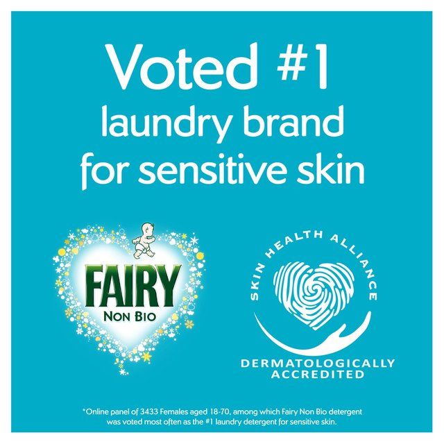 Fairy Non Bio Pods Washing Liquid Capsules For Sensitive Skin 2 x 54 Wash 2 x 54 per pack