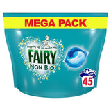 Fairy Non Bio Pods Washing Liquid Capsules for Sensitive Skin 45 per pack