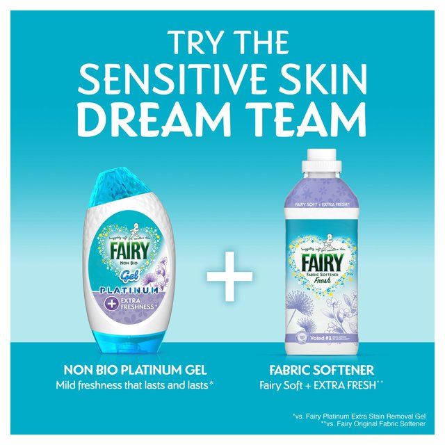 Fairy Non Bio Silk Tree Blossom Washing Liquid Gel 38 Washes 1254ml