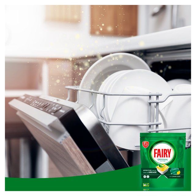 Fairy Original All In One Dishwasher Tablets Lemon 58 per pack