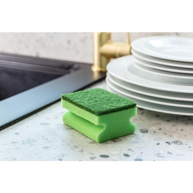 Fairy Original Dual Non Scratch Sponge Scourer 4 per pack