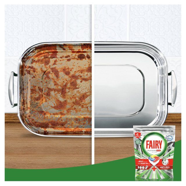 Fairy Platinum Plus Lemon Dishwasher Tablets 34 per pack