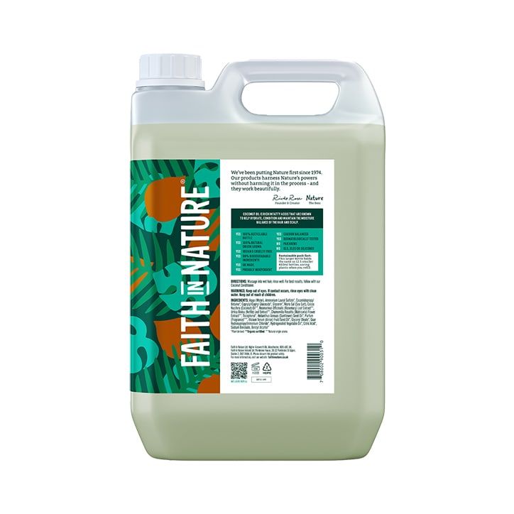 Faith in Nature Coconut Shampoo 5 Litres