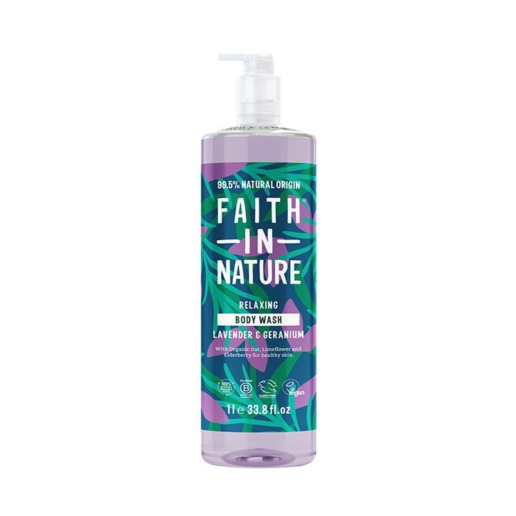 Faith In Nature Grapefruit & Orange Body Wash 1L Lavender & Geranium
