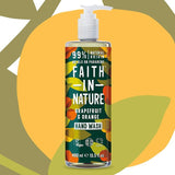 Faith In Nature Grapefruit & Orange Hand Wash 400ml