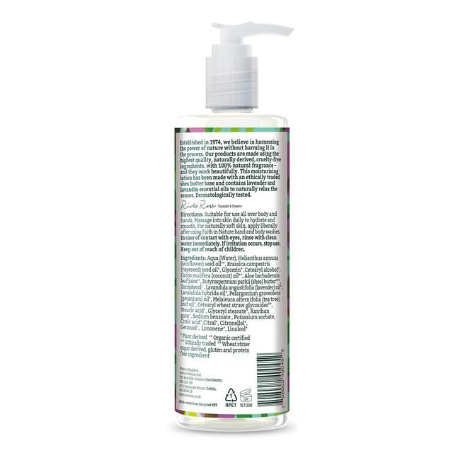 Faith in Nature Lavender & Geranium Hand and Body Lotion 400ml