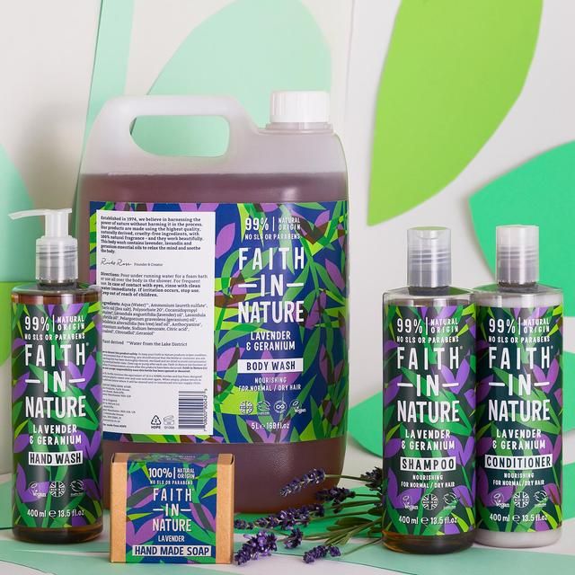 Faith in Nature Lavender & Geranium Shampoo 400ml