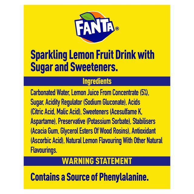 Fanta Lemon 8 x 330ml