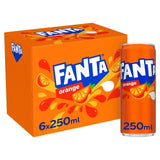 Fanta Orange 6 x 250ml