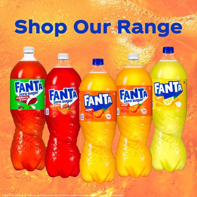 Fanta Orange Zero 2L