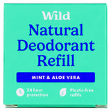 Wild Mint & Aloe Vera Natural Deodorant Refill 40g GOODS Sainsburys