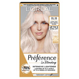 L'Oreal Preference Infinia 11.11 Ultra Light Crystal Blonde Hair Dye - McGrocer