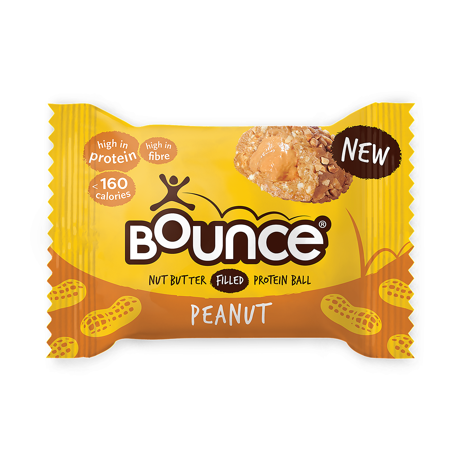 Bounce Salted Caramel Filled Protein Ball 12x 35g - 999183