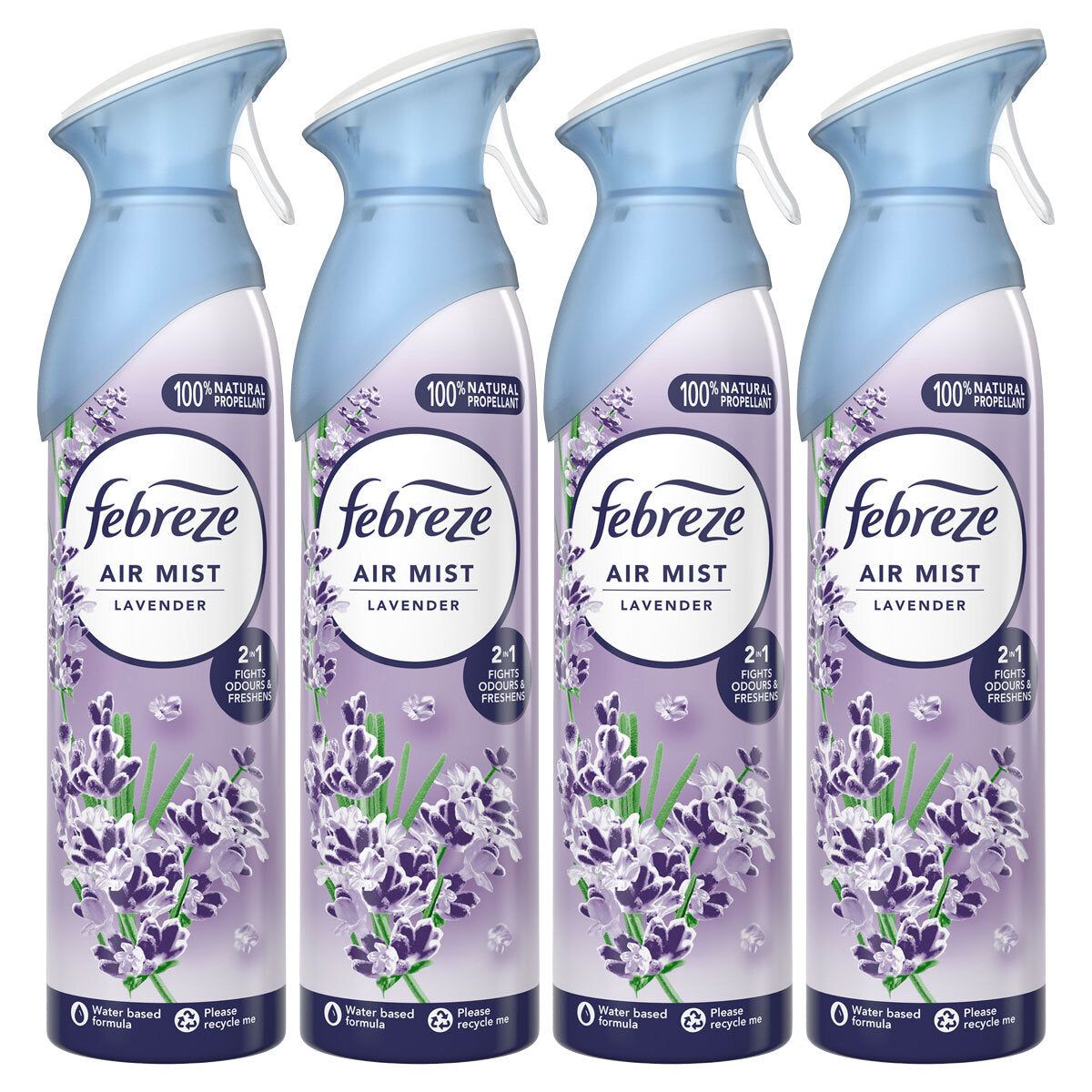 Febreze Air Mist, 4 x 185ml