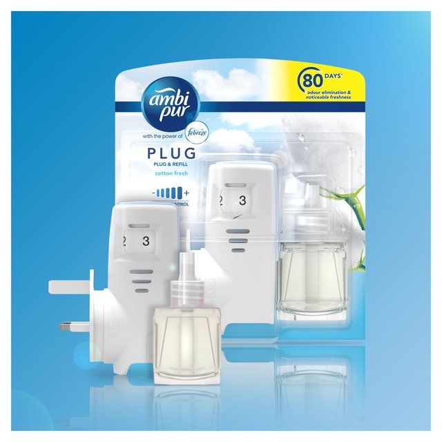 Febreze Cotton Fresh Plug In Air Freshener 20ml