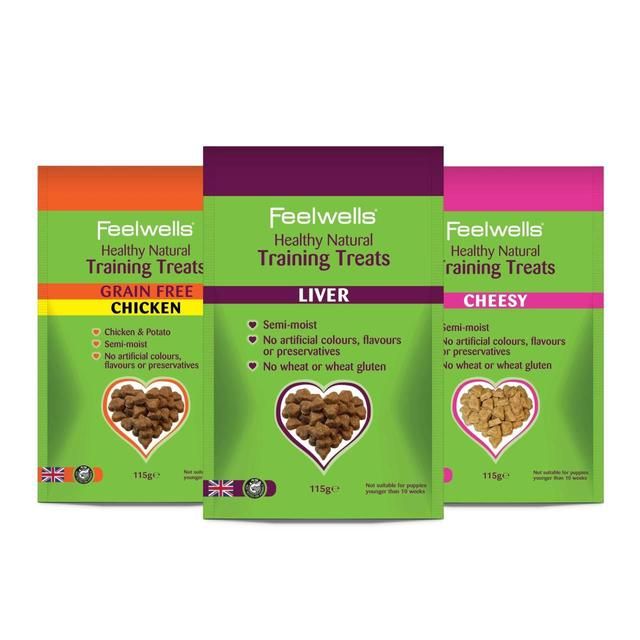 Feelwells Liver Dog Training Treats 115g