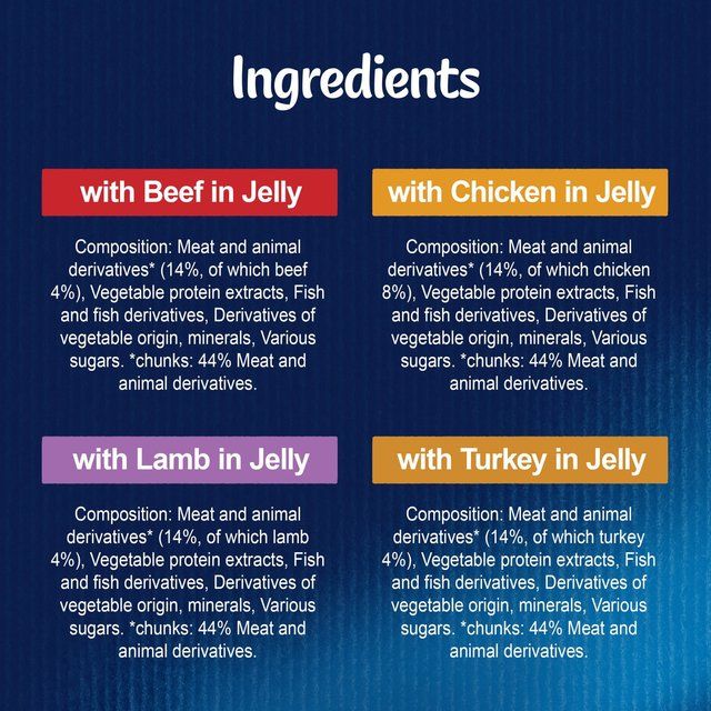 Felix As Good As it Looks Senior 7+ Meat in Jelly Wet Cat Food 12 x 100g