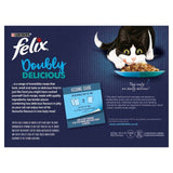 Felix Doubly Delicious Fish Selection in Jelly Wet Cat Food 12 x 100g