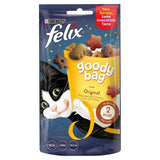 Felix Goody Bag Original Chicken Liver & Turkey Cat Treats 60g