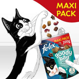 Felix Goody Bag Seaside Salmon Pollock & Trout Cat Treats 200g