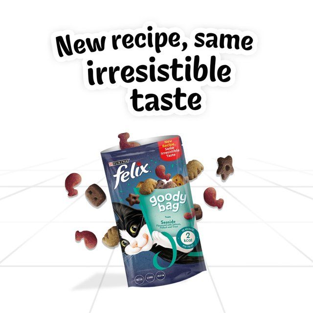 Felix Goody Bag Seaside Salmon Pollock & Trout Cat Treats 60g