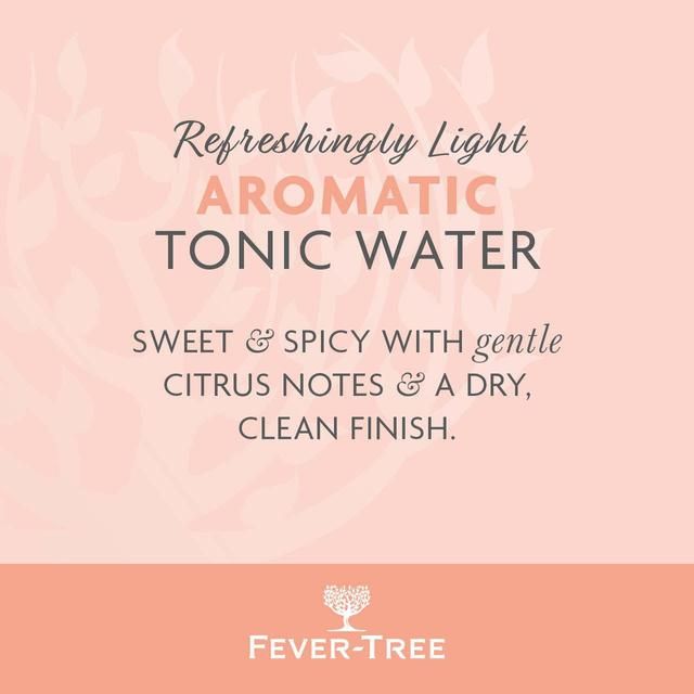 Fever-Tree Light Aromatic Tonic Water Cans 8 x 150ml
