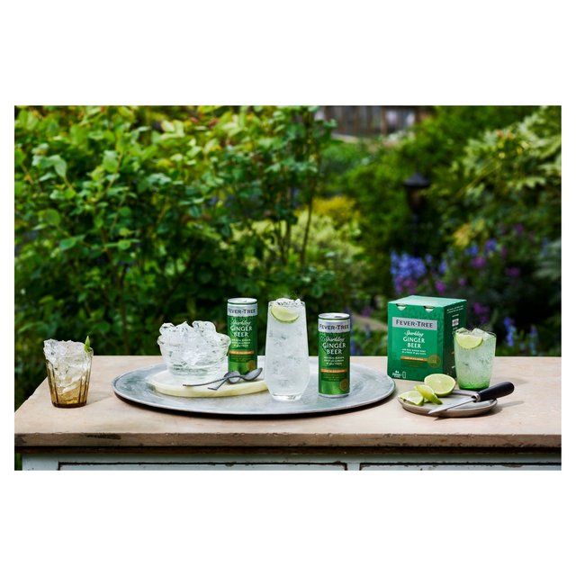 Fever-Tree Light Ginger Beer 4 x 250ml