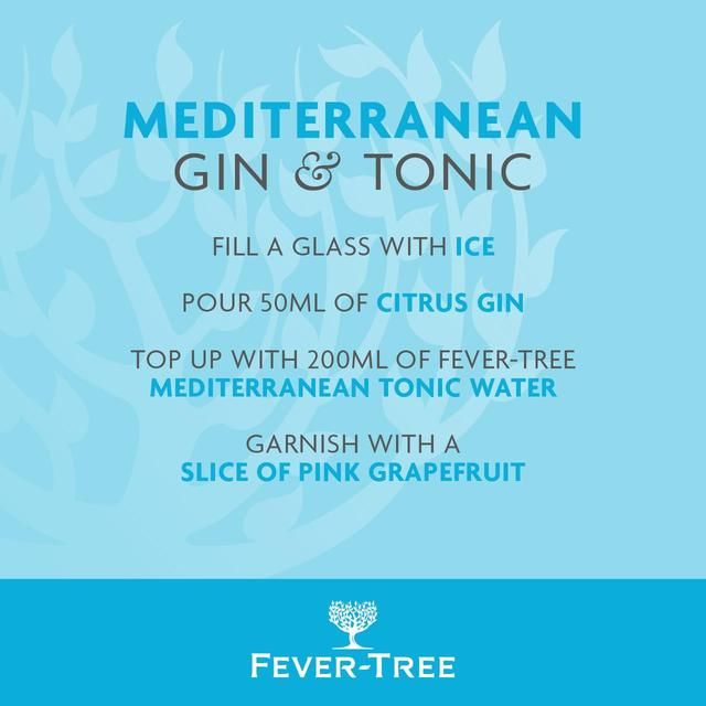Fever-Tree Light Mediterranean Tonic 500ml