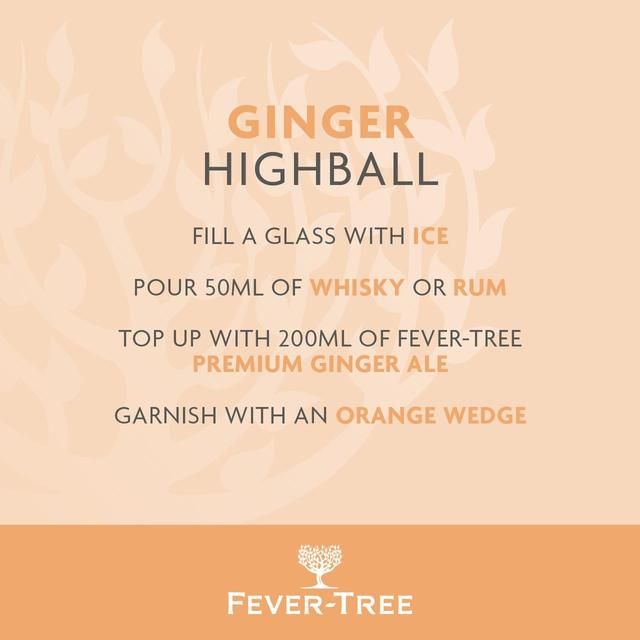 Fever-Tree Premium Ginger Ale 4 x 200ml