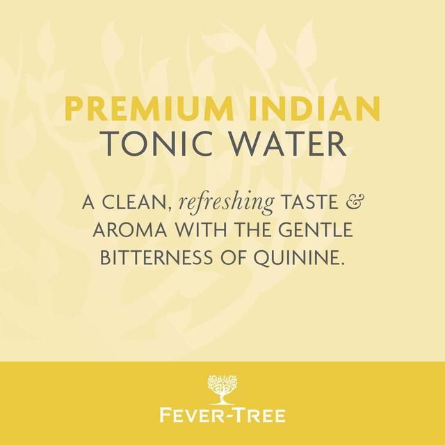Fever-Tree Premium Indian Tonic Water 4 x 200ml
