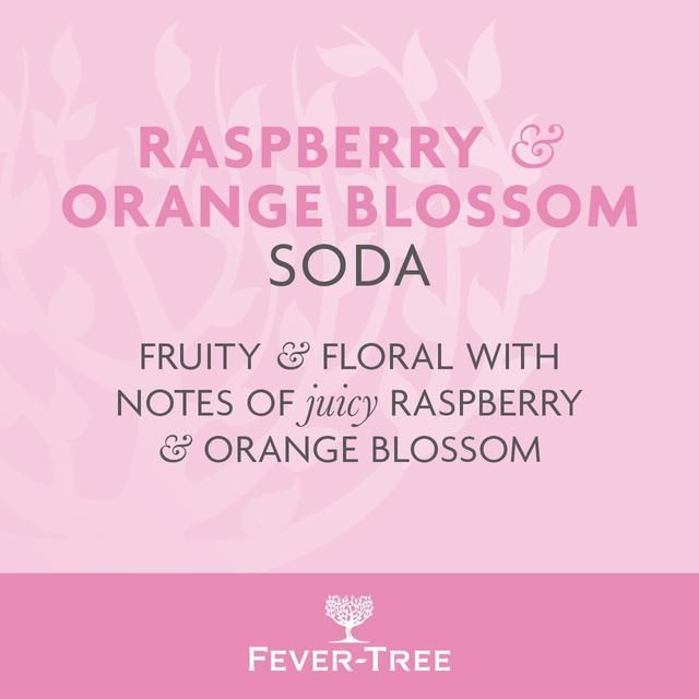 Fever-Tree Raspberry & Orange Blossom Soda 500ml