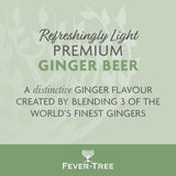 Fever-Tree Refreshingly Light Ginger Beer 24 x 200ml
