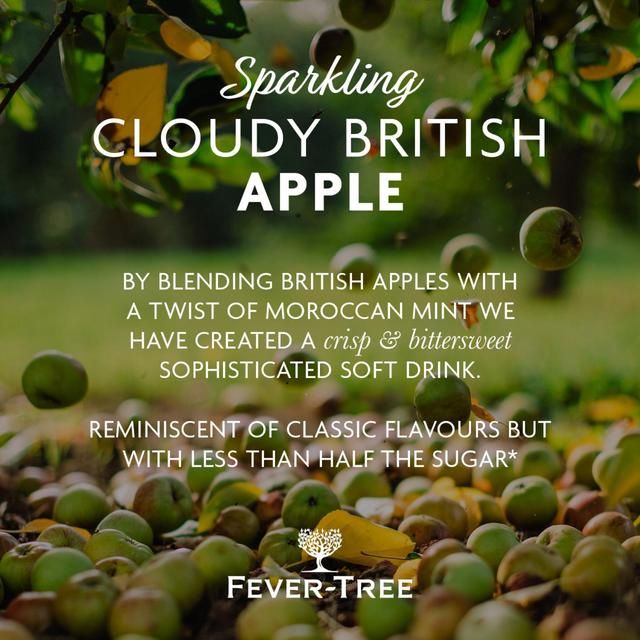 Fever-Tree Sparkling Cloudy British Apple 500ml