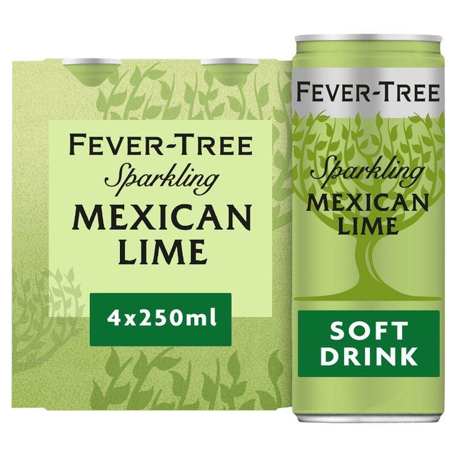 Fever-Tree Sparkling Mexican Lime 4 x 250ml