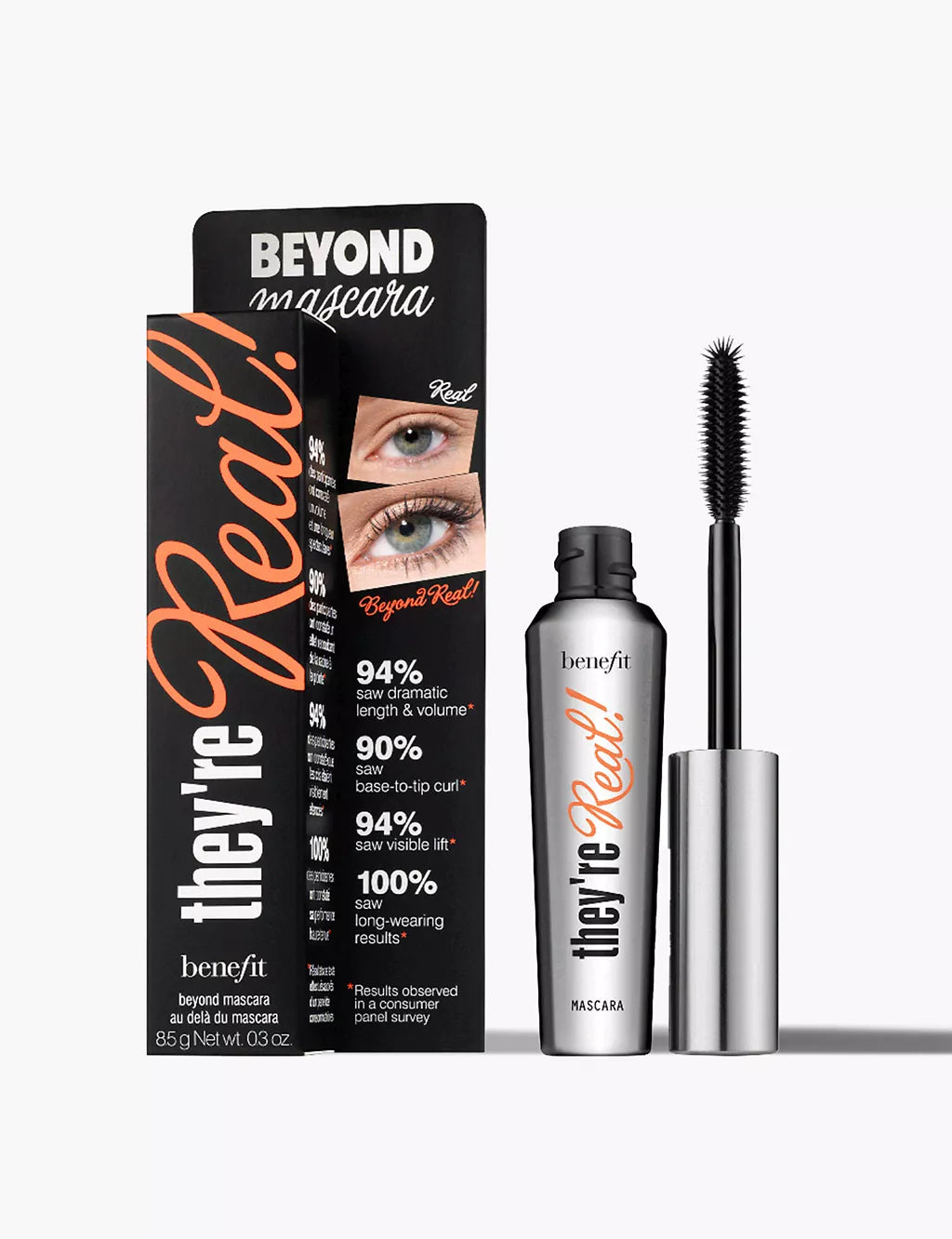 They're Real! Lengthening Mascara 8.5g Make Up & Beauty Accessories M&S